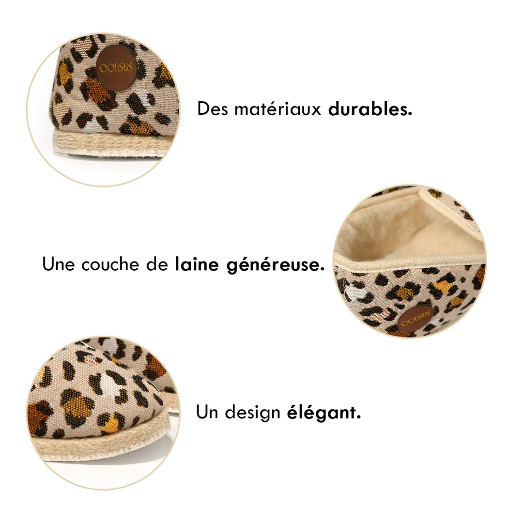 Charentaise Femme, Fabriquées à la main en France, Charentaises Made in France, Charentaise Homme Originales Fauve