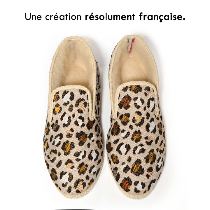 Charentaise Femme, Charentaises Made in France, Charentaise Homme Originales Fauve