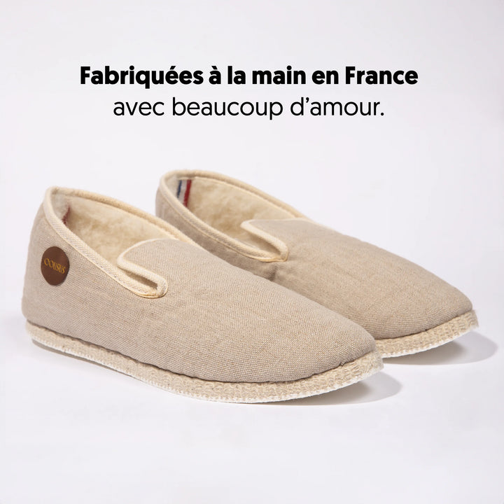 Charentaises Cousus homme femme soleil d'hiver 3-4