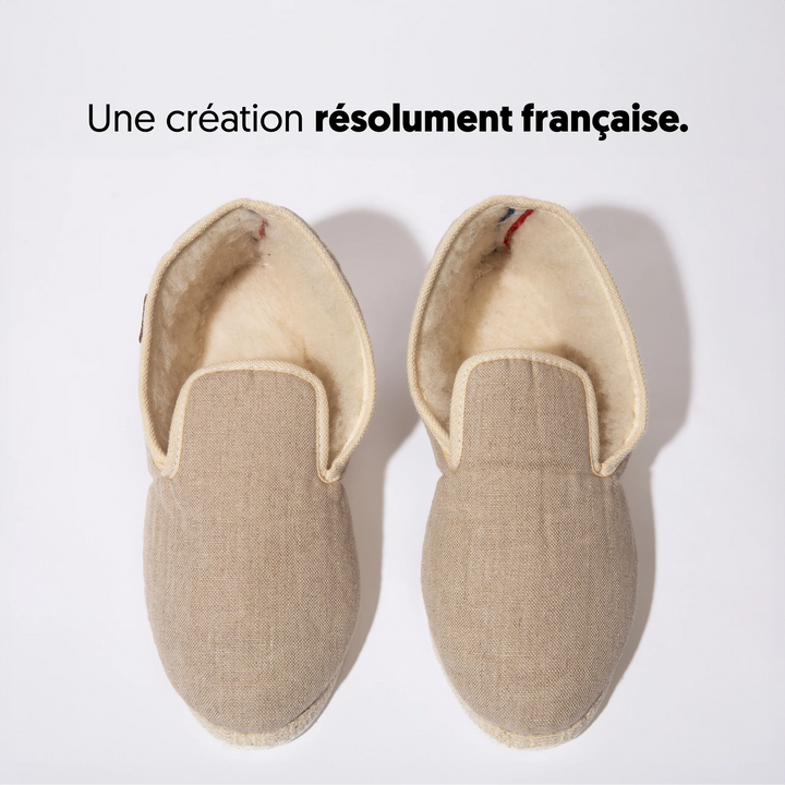 Charentaises Cousus homme femme soleil d'hiver haut