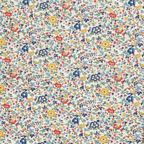 Tissu des charentaises femme et homme Cousus modèle Fine Fleur