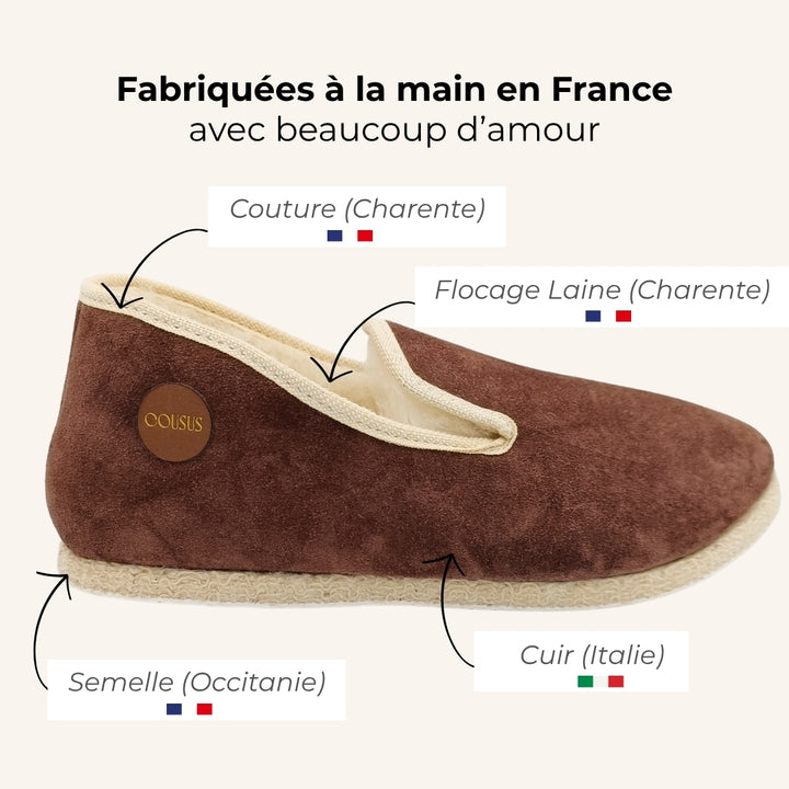 Charentaises Marron Glacé 🇫🇷