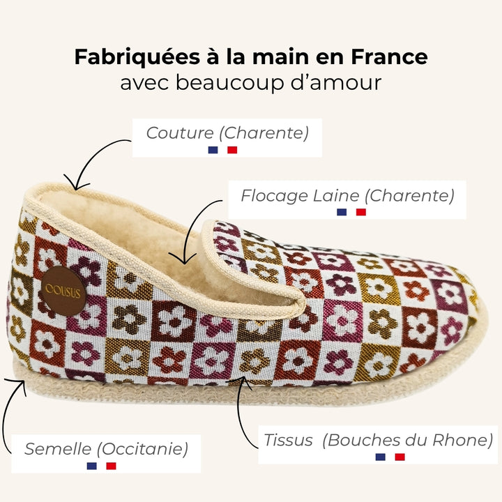 Charentaises Flower Power 🇫🇷