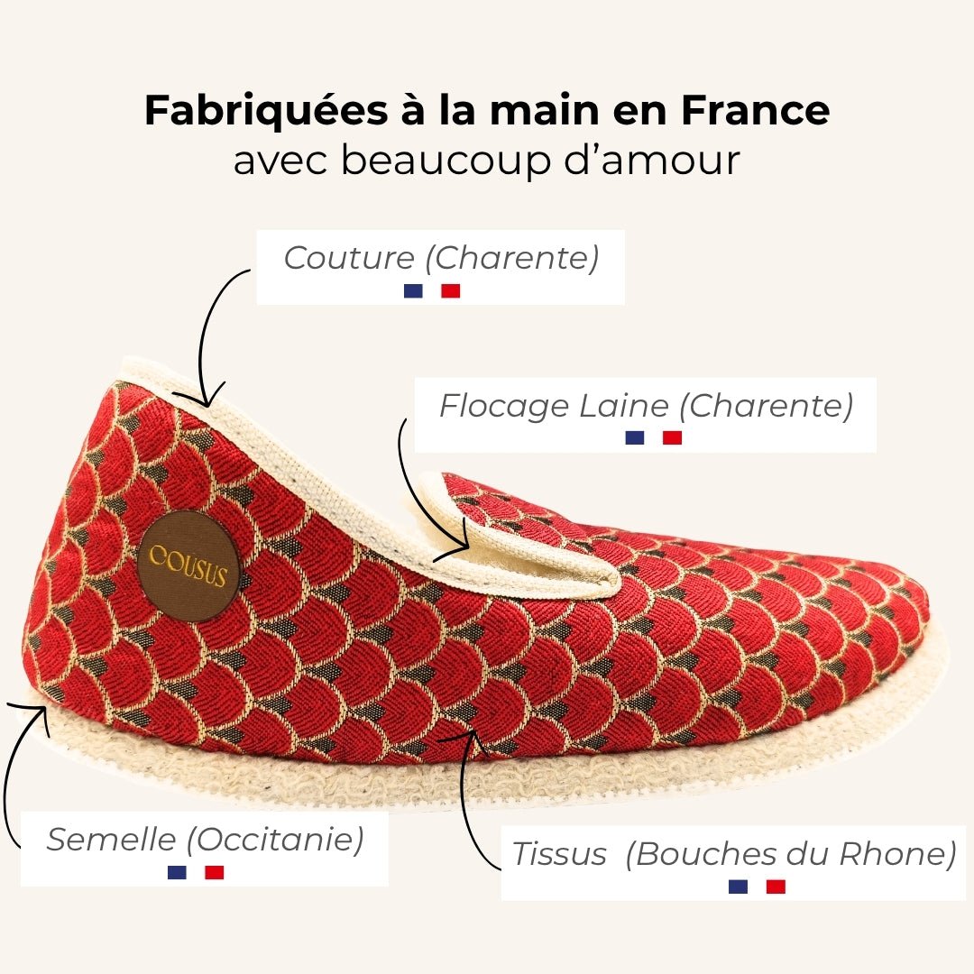 Charentaises Écaille Impériale 🇫🇷