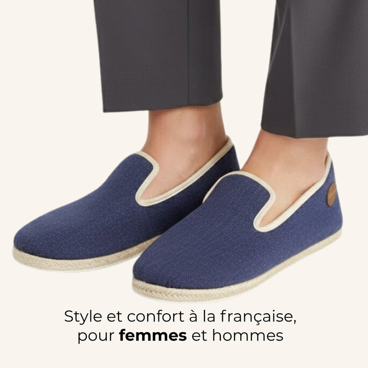 Charentaises Bleu Abysses 🇫🇷